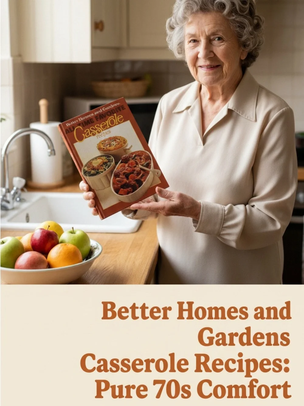 Better Homes & Gardens All-Time Favorite Casserole Recipes Cookbook 1977 Vintage